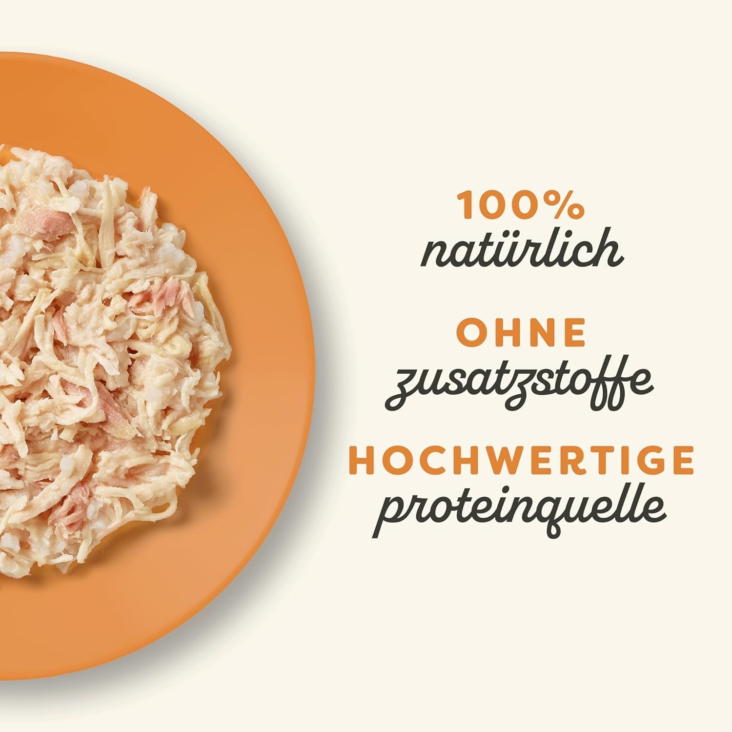 Applaws 100% naturlig Nassfutter for Katzen, Hühnerbrust med Tunfischfilet i Brühe - Pakning med 12 x 70g Beuteln