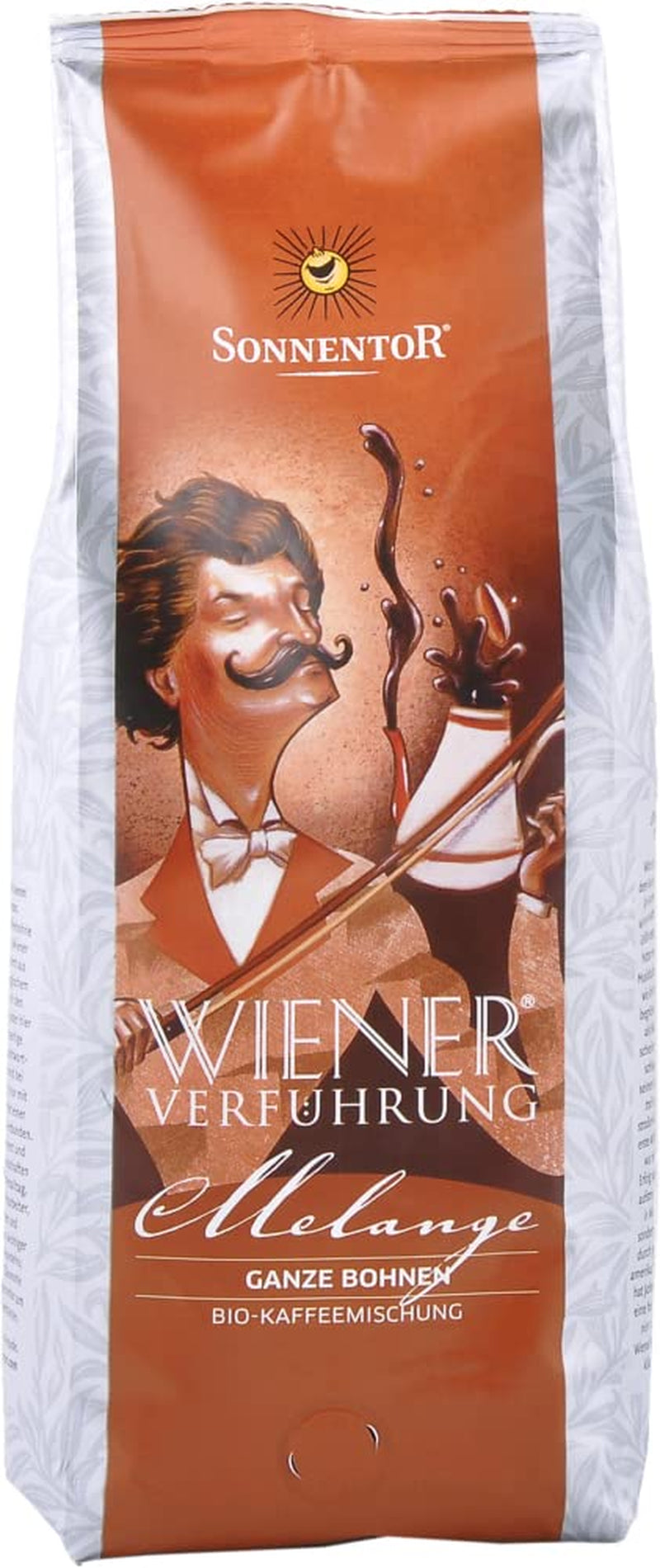 Meleret økologisk helbønnekaffe (6 x 500 g)