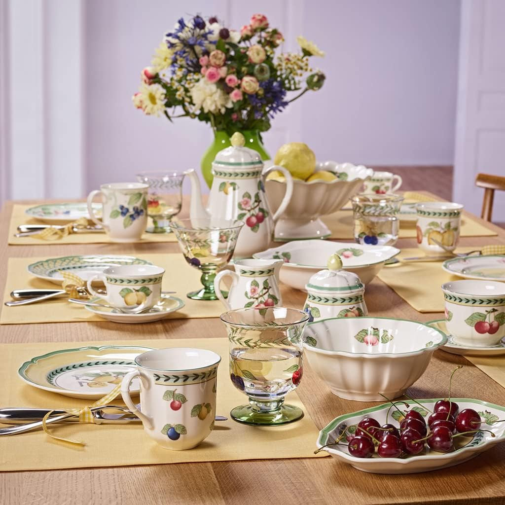 Villeroy & Boch French Garden Fleurence Mælkekrus, 250 ml, Premium Porcelæn, Hvid/Flerfarvet 1022810760 Størrelse L (34-36)