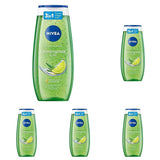 NIVEA Lemon Grass And Oil shower gel, 250 ml Brusebad og bad Naty Shop 5 stk x 250 ml