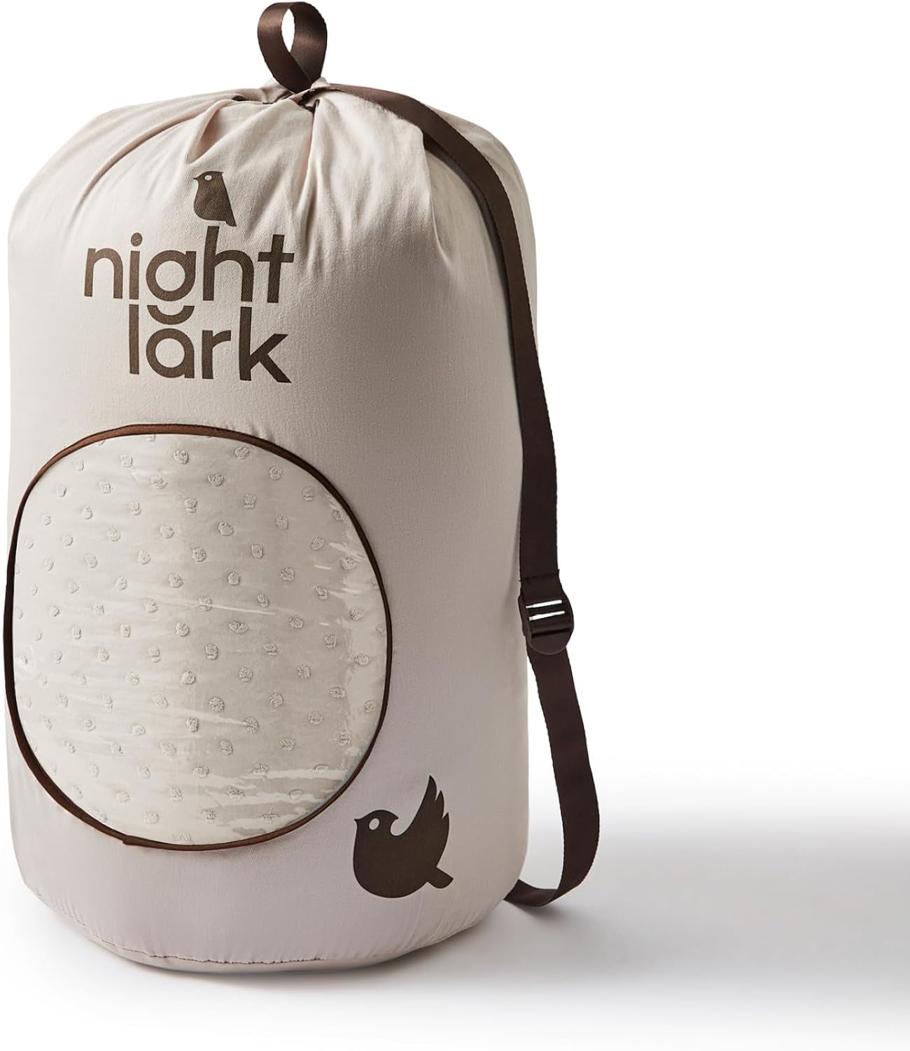 Night Lark Dyne uden betræk, 4,5 Tog, King Size, Tufted Dot Collection, Luksus sengetøj, Hypoallergenisk, Maskinvaskbar, Varme Sanddyner & Quilts Naty Shop