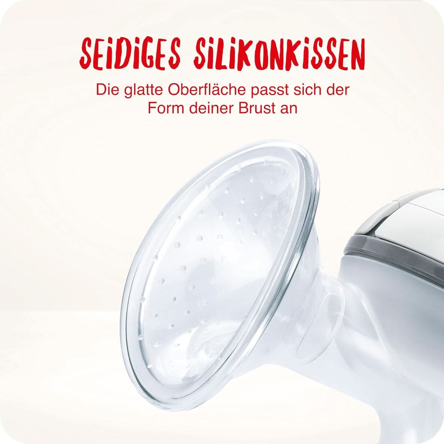 NUK manuel brystpumpesæt, blød silikonepude, 2 perfekt kombinerede flasker, 150 ml Tilbehør Mad og amning Bebe Naty Shop
