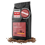 KING'S COFFEE - EKSTREM RISTE - Espresso Intenso bønner - meget lav surhedsgrad - lille batch ristning fra Italien - kaffebønner til fuldautomatiske maskiner og portafilter maskiner - 1 kg