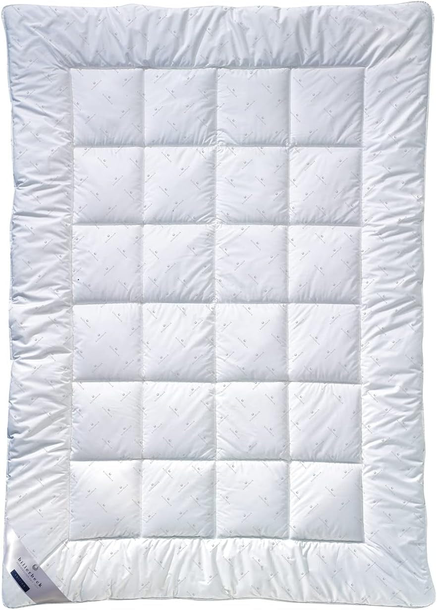 Billerbeck E21 King Fiber Dyne - Raffineret Aloe Vera Fiber Dyne - 135 X 200 Cm All Season Dyne Med Medium Varme, Hvid Naty Shop Dyner & Quilts Enkelt 135 X 200 Cm Varm (B)
