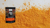 Pift orange madfarve 50G op – Orange madfarvning 50G – pulver i lyse farver til køkken- og bageidéer – til desserter, drinks, karryretter og kreative dekorationer – vegansk og uden kunstige tilsætningsstoffer