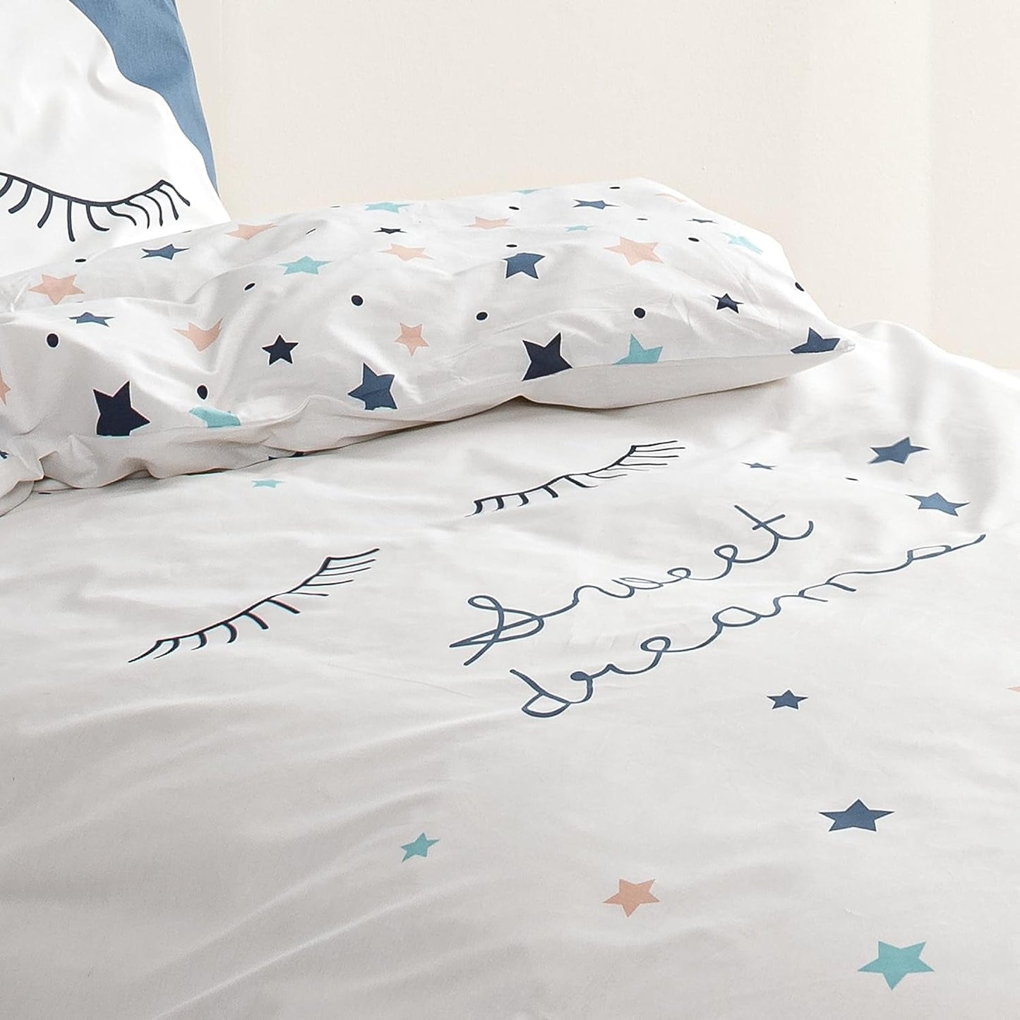 Sengesæt til børn, vendbart, Stars Sengetøj - børn Naty Shop