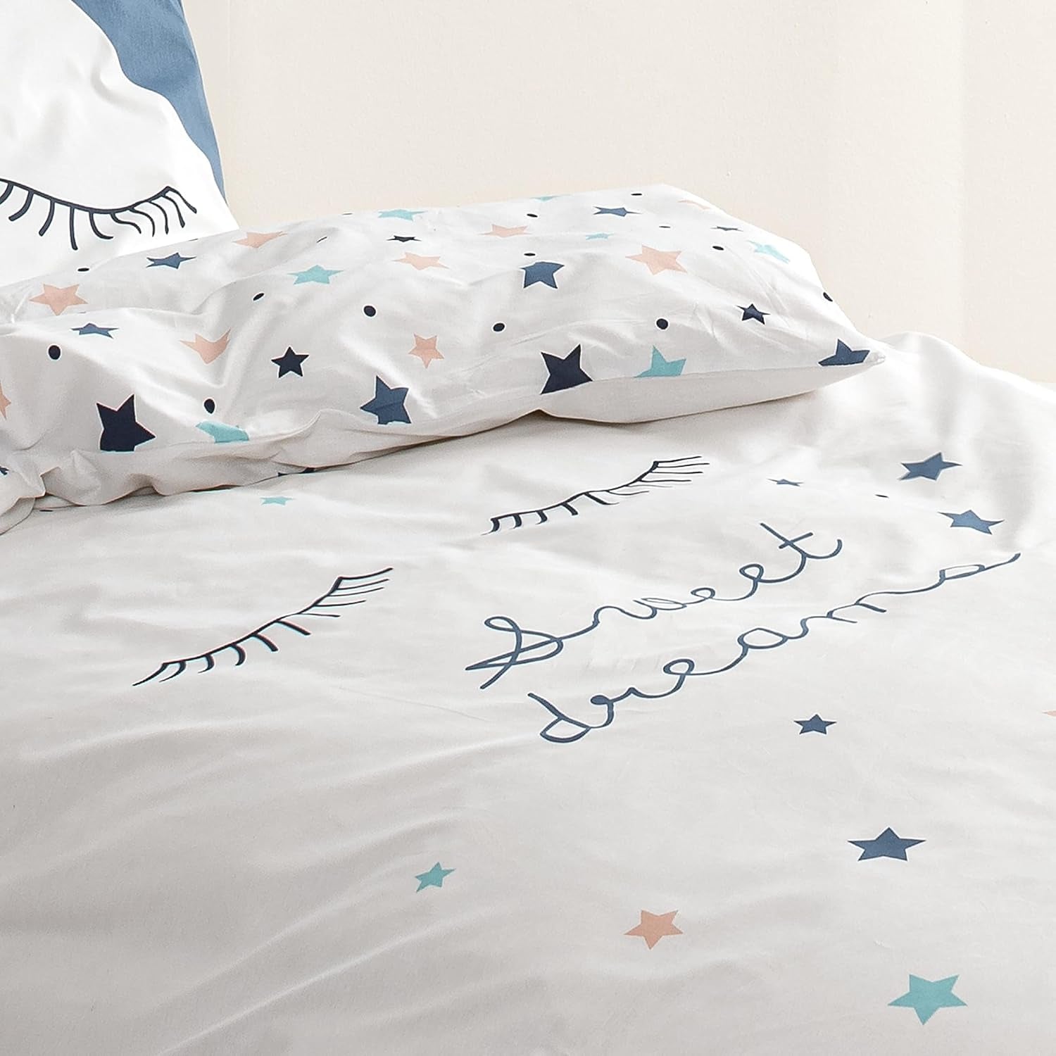 Sengesæt til børn, vendbart, Stars Sengetøj - børn Naty Shop