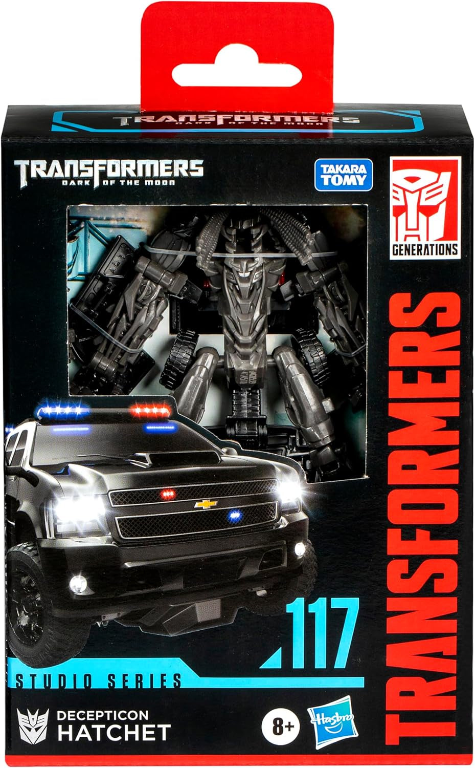 Transformers Studio Series Deluxe-Class Transformers: The Dark Side of the Moon 94 Decepticon Hatchet Action Figur Actionfigurer Naty Shop