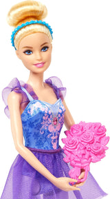 Barbie Ballettstudio Set med 2 Puppe og 9 tilbehør, blonde og brunette Ballerina-modepupper med aussietzem Outfit og til Tanzmotto passeret Teilen, HXC37, [Multicolor]