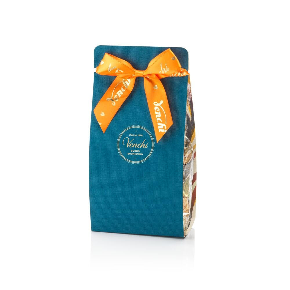 Venchi – Murrine Collection – Gaveæske med diverse Cremino og Gianduiotti chokolader, 411 g – Med BGB Piemonte hasselnødder – Gaveidé – Glutenfri