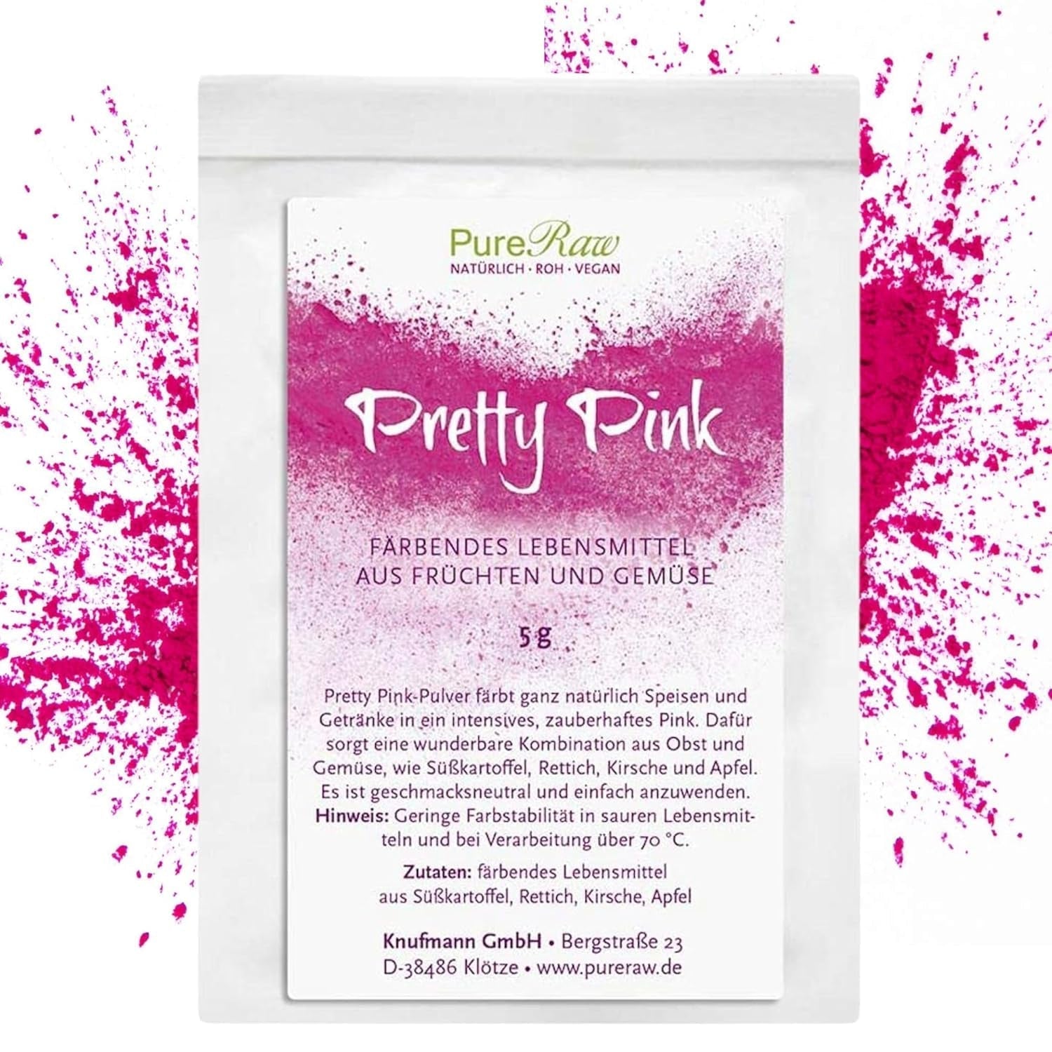 Magic Blue Spirulina Naturlig Fødevarefarve Pulver Blå (Rå Vegansk) Mørkeblå til Lys Pastelblå - Phycocyanin Alger Pulver Fødevarefarve - Naturlig Fødevarefarve | Pureraw 5G