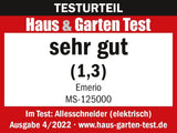 Emerio All Purpose Slicer "Made in EU" MS-125000, klinge i rustfrit stål fremstillet i Tyskland, justerbar 0-17 mm, 100 W makuleringsmaskiner og skæremaskiner Naty Shop