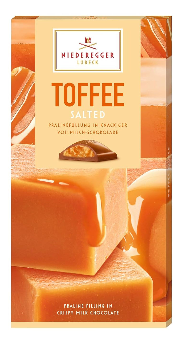 Niederegger pralinebar 'Toffee Salted' 100g