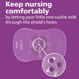 Philips Avent SCF153/03 Brystvortebeskyttelse, Med opbevaringsboks, Medium, 2 stk. Tilbehør Mad og amning Bebe Naty Shop