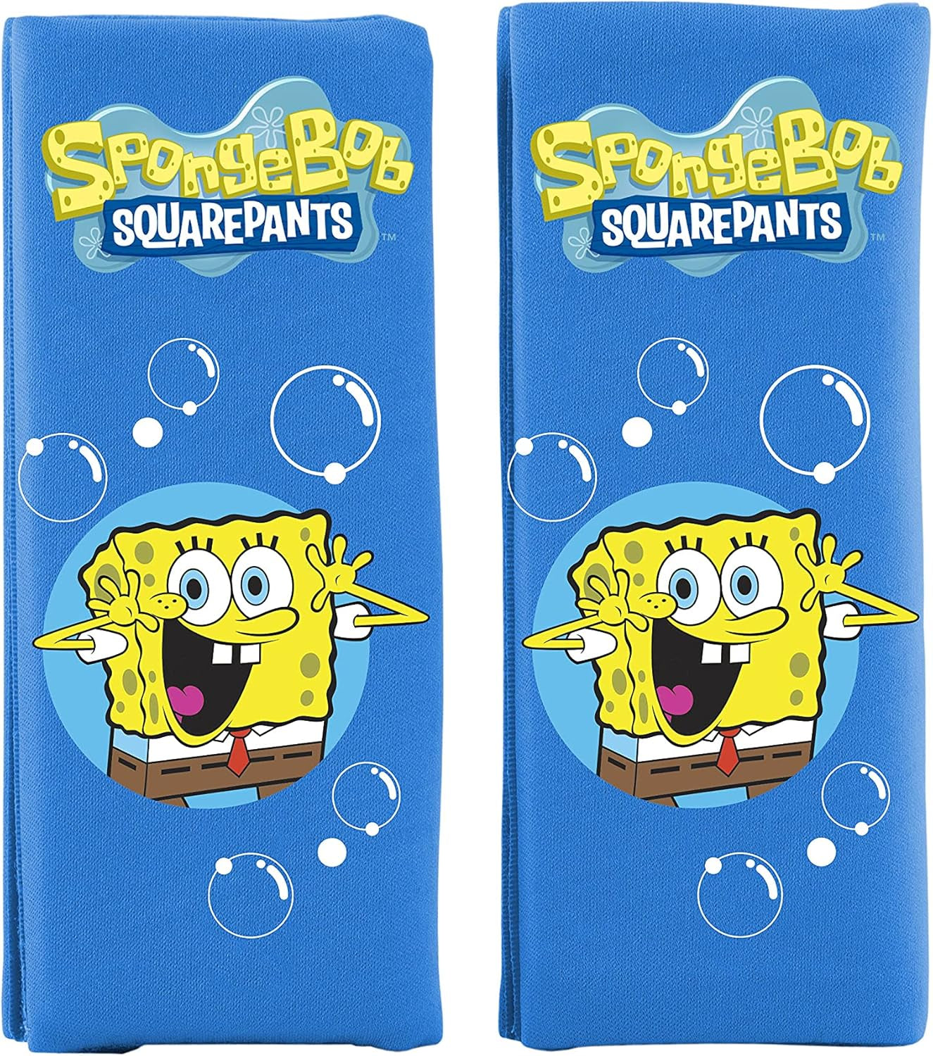 Bob Esponja Svampebob nakkepude til børn. Super behagelig rejseblå rejsepuder Naty Shop Mini bæltepude