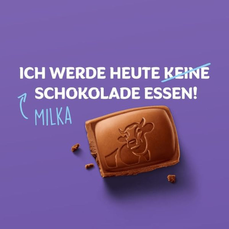 Milka Extra Noisette – Alpine mælkechokolade med delikat og cremet hasselnøddefyld – 15 x 190 g