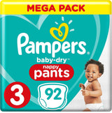 Bleer Pampers 81657566 Baby-Dry Bukser, hvide