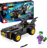 LEGO 76264 DC Chase in the Batmobile: Batman Vs. Joker-legetøjsbilsæt, superhelte-startsæt med 2 minifigurer, legetøj til førskolebørn, drenge, piger 4+, hurtige at samle byggesæt Besuche den LEGO-Store Single