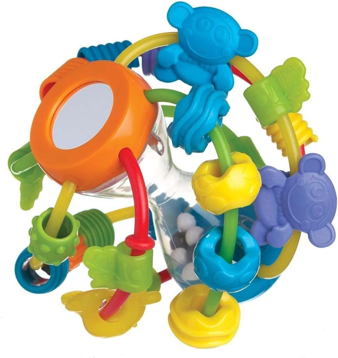 Playgro ranglebold til børn - ranglebold til børn - ranglebold til børn - ranglebold - motorik - legetøj til børn - motorik for børn - farverigt Legetøj Bebe Naty Shop Leg og lær