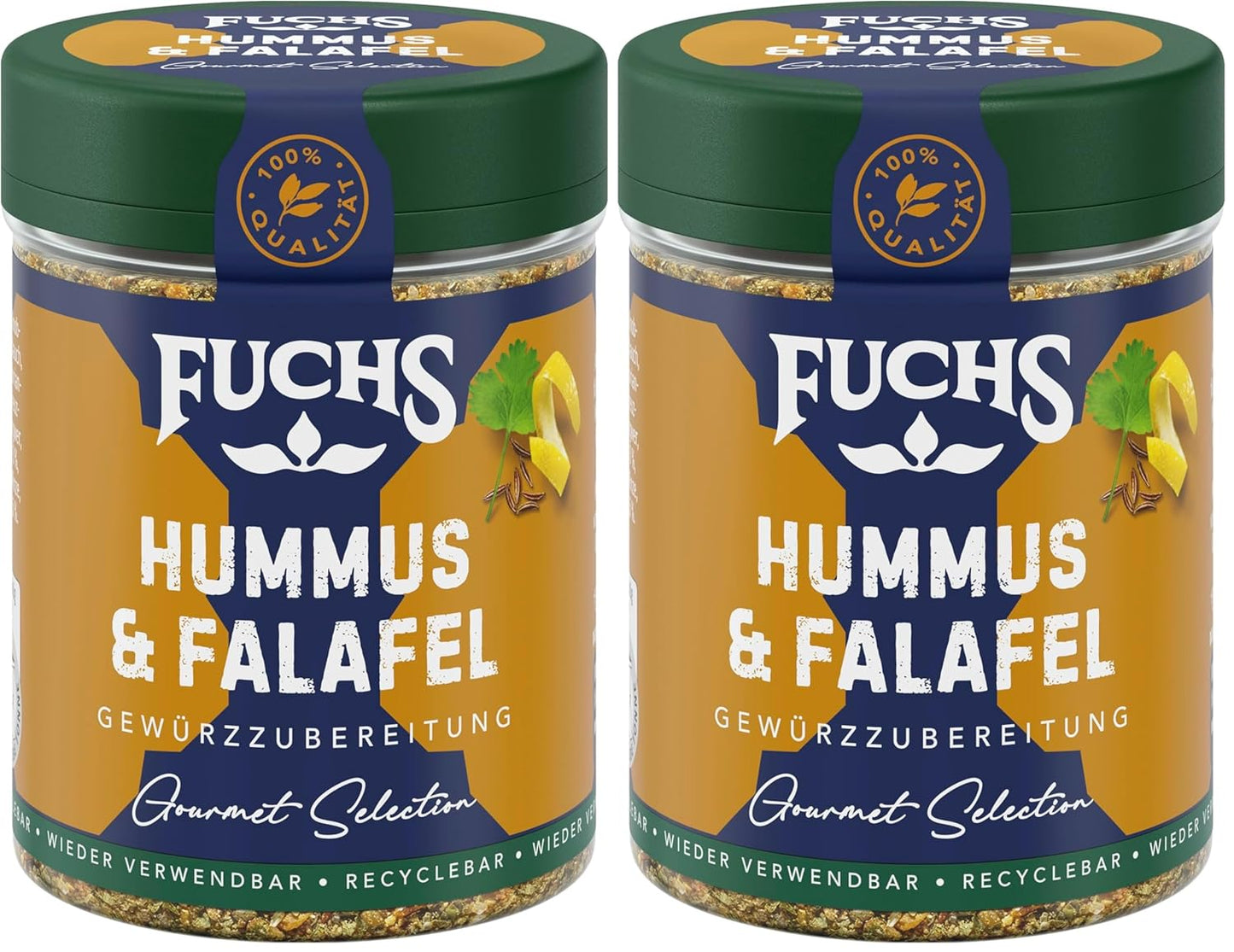 Fuchs Spices Gourmet Selection Mellemøsten/Afrika - Couscous og Bulgur Krydderiblanding Genopfyldelig krydderiblanding til krydderier Bulgurretter Vegansk 55g