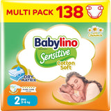 Følsomme babybleer, str. 1, nyfødt (2-5 kg), 26 stk
