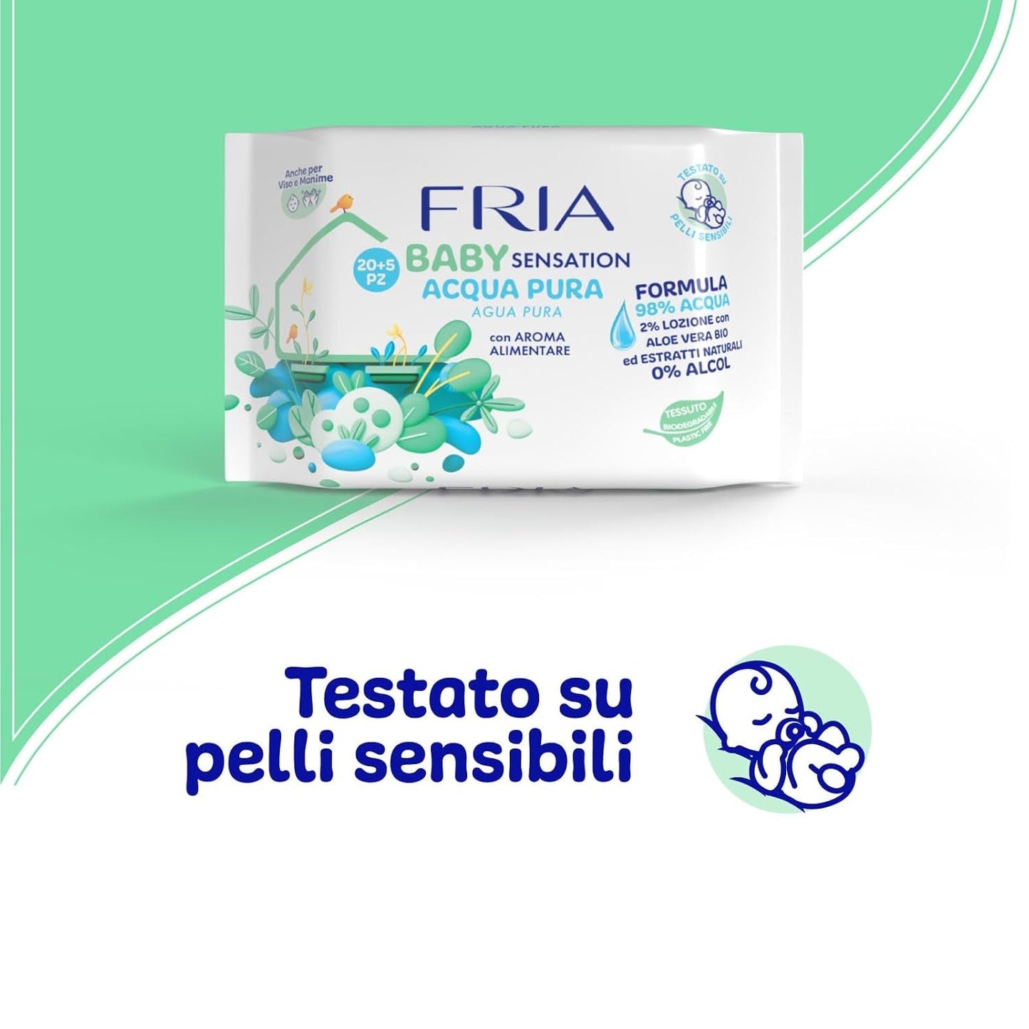 Baby Sensation tamponer, 25 stk