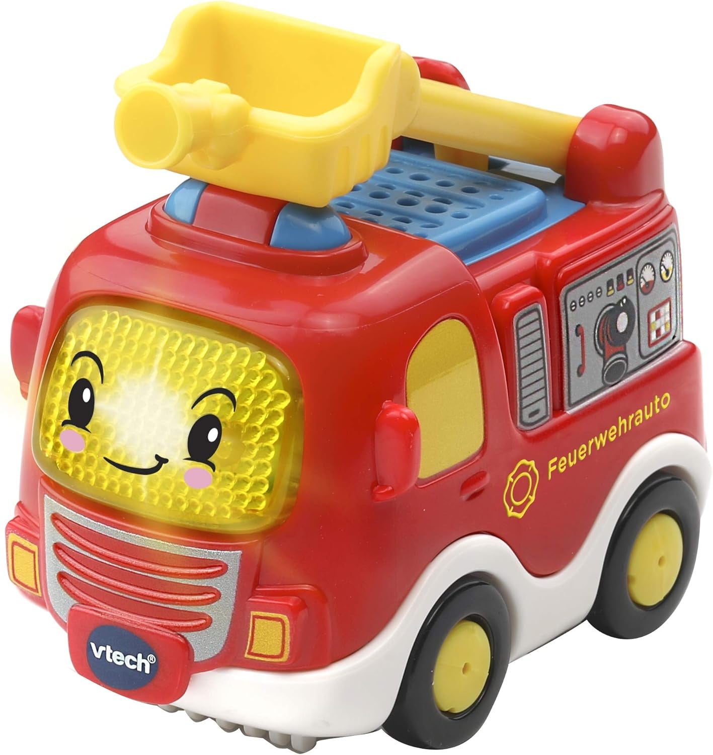 Vtech TUT TUT Baby Flitzer - Parkeringshus, farverig, 66,6 x 75,3 x 45,1 cm & TUT TUT Baby Flitzer - Brandbil - legetøjsbil med musik, lysknap, sætninger og interessante lyde Bebe Toys Naty Shop