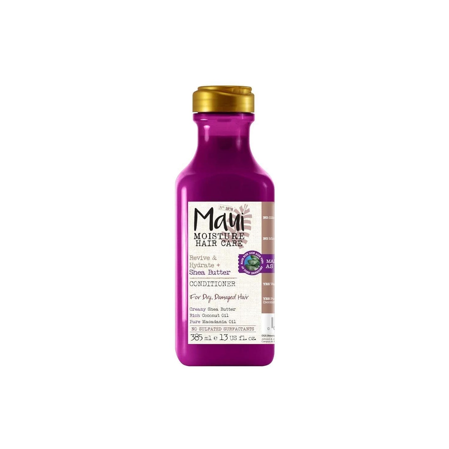 Maui Moisture Revive & Hydrate + Shea Butter, Shampoo eller Conditioner, 385ml Shower & Bath Naty Shop Conditioner