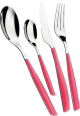BUGATTI Glamour, Bestiksæt til 6, 24 dele rustfrit stål 18/10 Naty Shop Rose Paradise