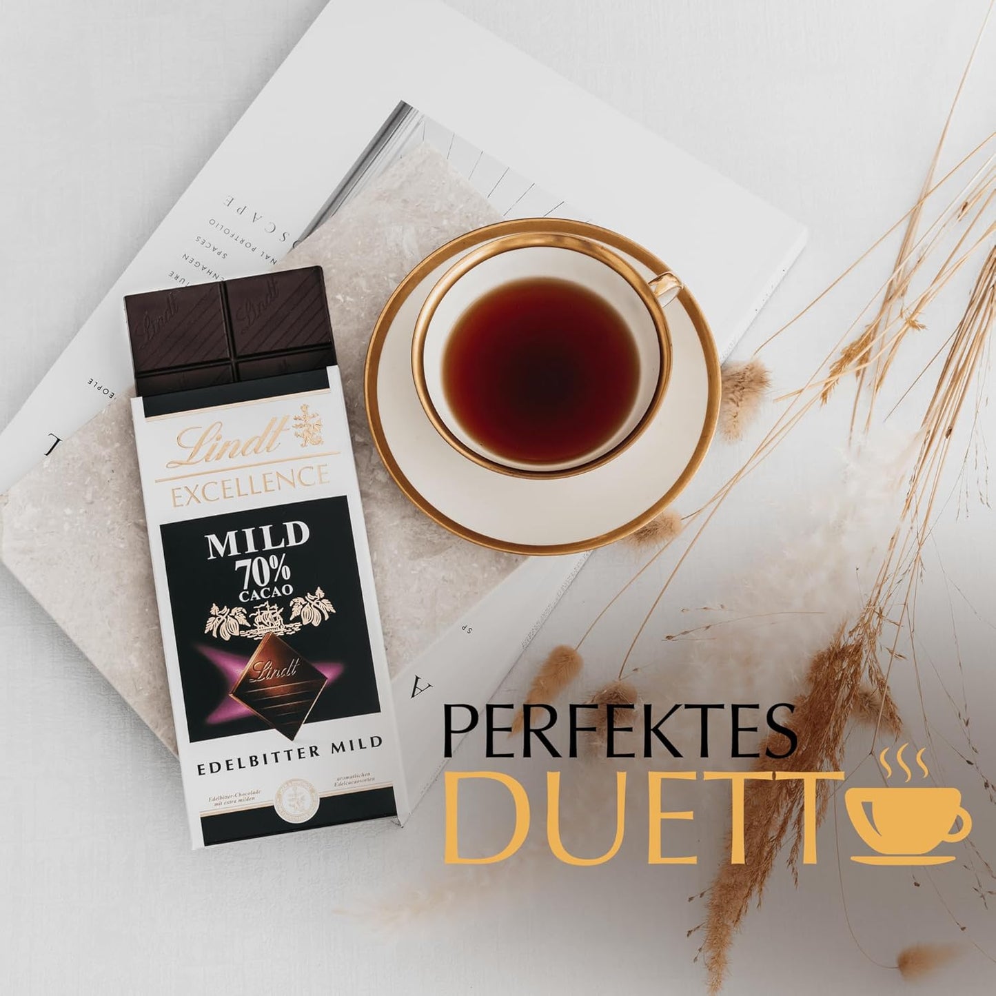 Lindt Excellence 78 procent kakaobar - kakao intensitet persistens vegansk bar 100 g ideel gave