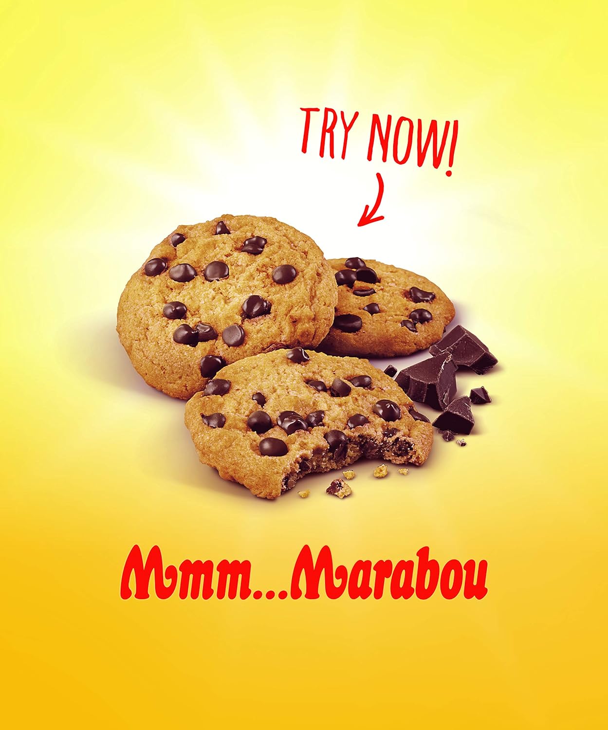 Daim Cookies Marabou Daim XL 10x184 g - Sprøde stykker af Daim i en lækker småkage