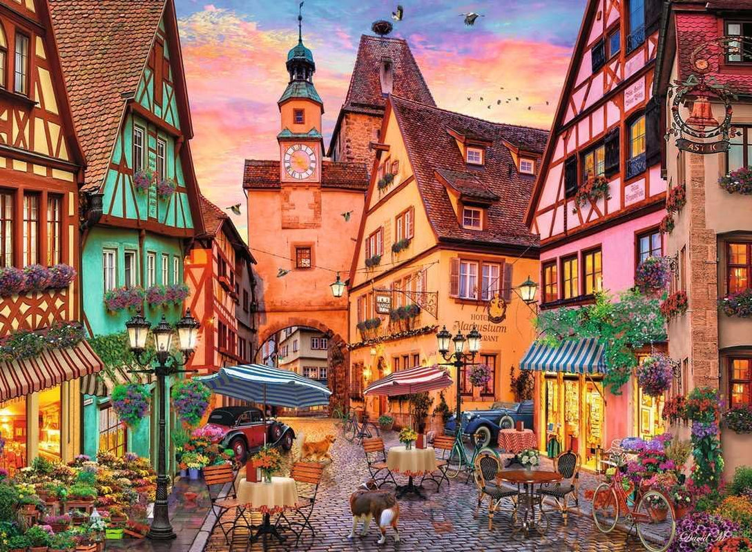 Ravensburger Puslespil 12001381 - Bavarian Romance - 500 brikker puslespil for voksne i alderen 12+ Puslespil Naty Shop