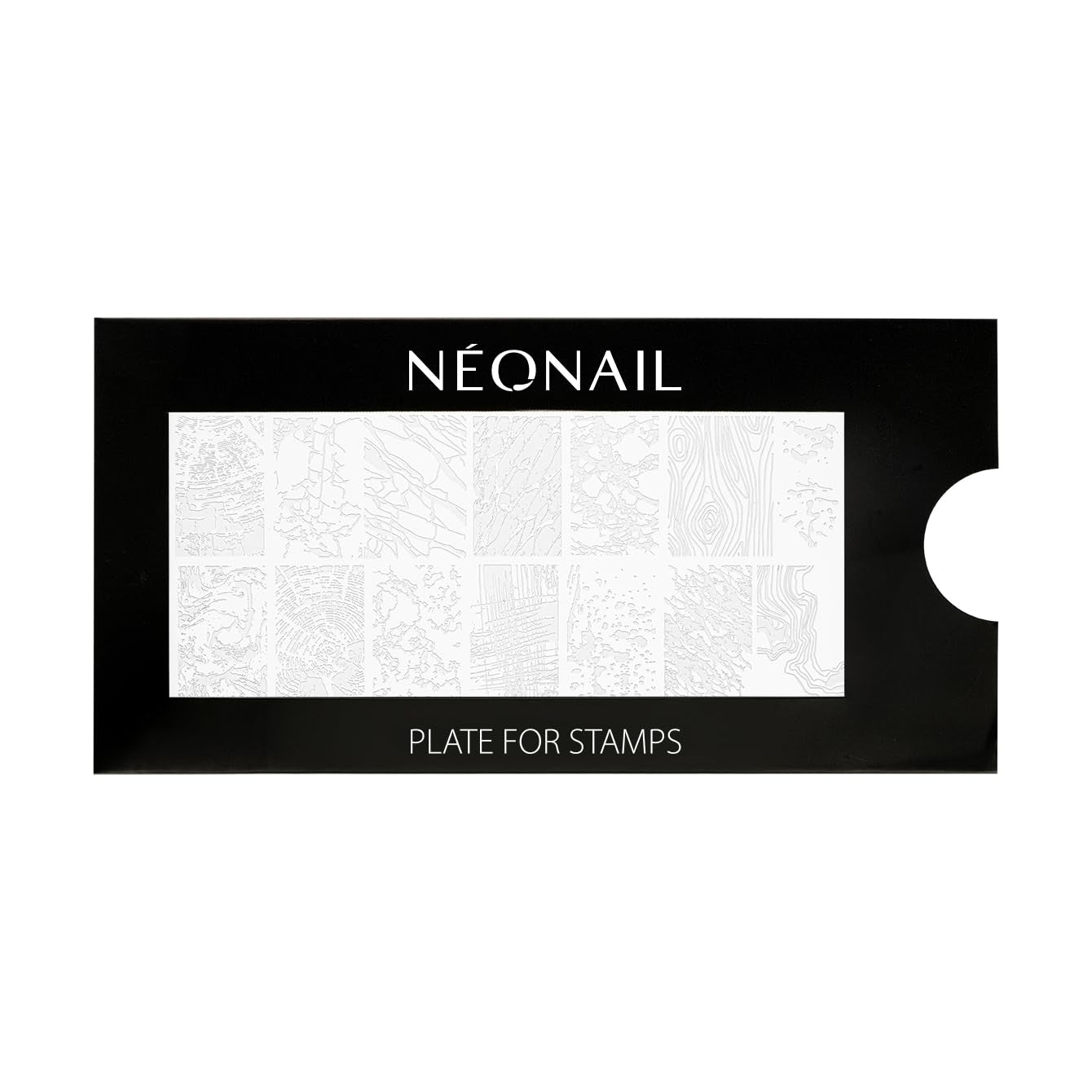 NÉONAIL Nagel Stempel Mit Schaber - Nägel Selber Machen - Nail Art Stempel - Nageldesign Für Nagel Schablone - French Nails Stempel - Silikon Nagelstempel