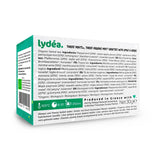 Lydea Three Mints+ økologisk urtete med tre sortimenter af mynte, æbler og urter, 60 pyramider, 3 pakke [3 x 20 pyramider]