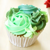 Sugarflair Pasta Madfarve, Grøn, Sæt med 4, Madfarve til Pasta, Fondant, Marcipan, Sukkerpasta, Smørcreme og mere: Ilex Green, Spring Green, Spruce Green, Party Green - Sæt med 4