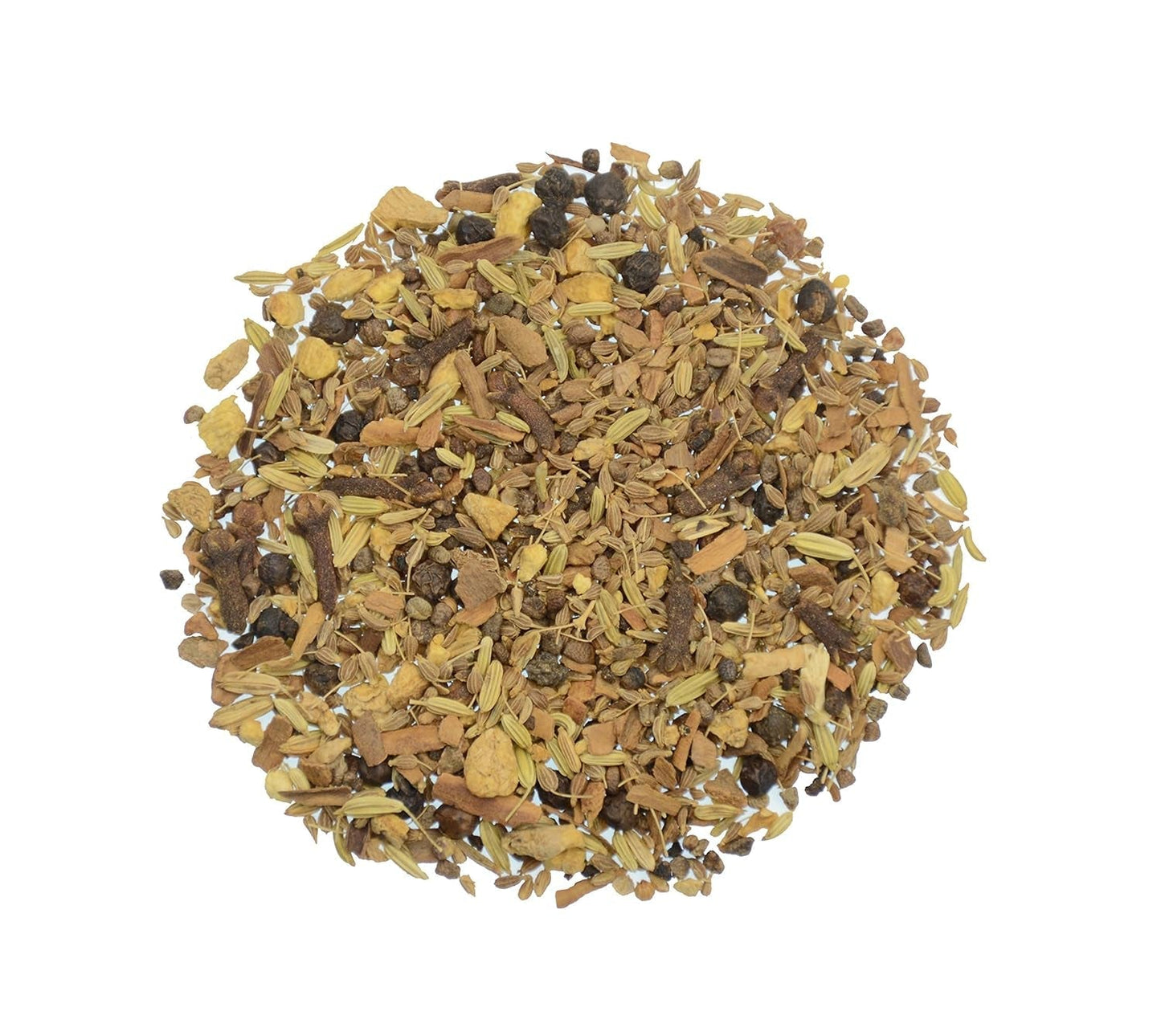 Masala Chai te krydderiblanding 100g, indiske krydderier til chai te eller chai latte, 100% naturlig, uden smag, Teaclub Tea