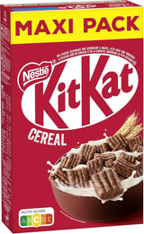 Nestlé KITKAT Kornprodukter, sprøde morgenmadsprodukter med Kitkat vafler, pakke 8 x 550 gram Korn Naty Shop