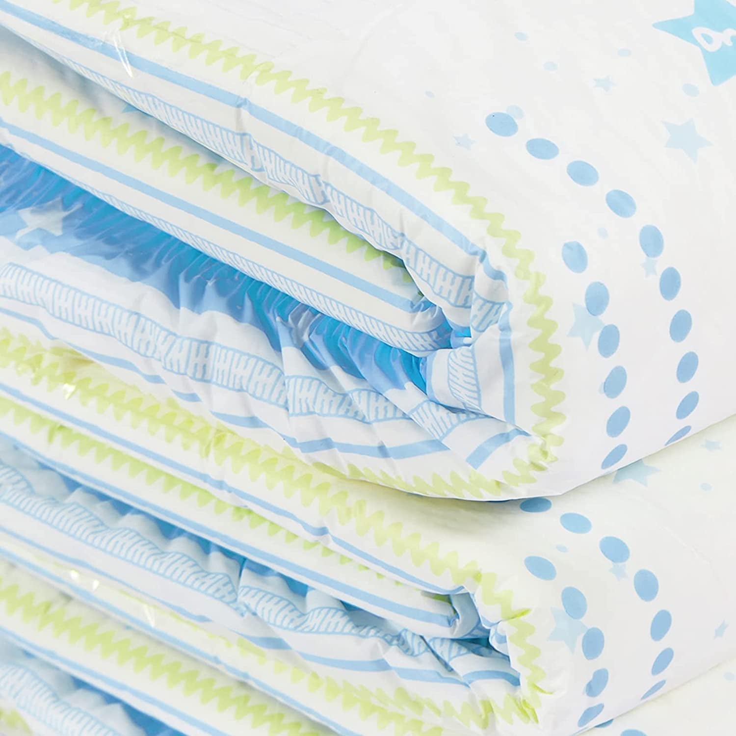 Bleer med tryk til voksne 5500-5800ml 2 pakke, 3 prints tilfældigt udvalg - Astro Babies (L)