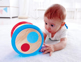 Hape Babytromme | Rullende musiklegetøj for de små til at lære rytme og forskellige lyde, batteridrevet, fra 6 måneder Baby Toys Naty Shop