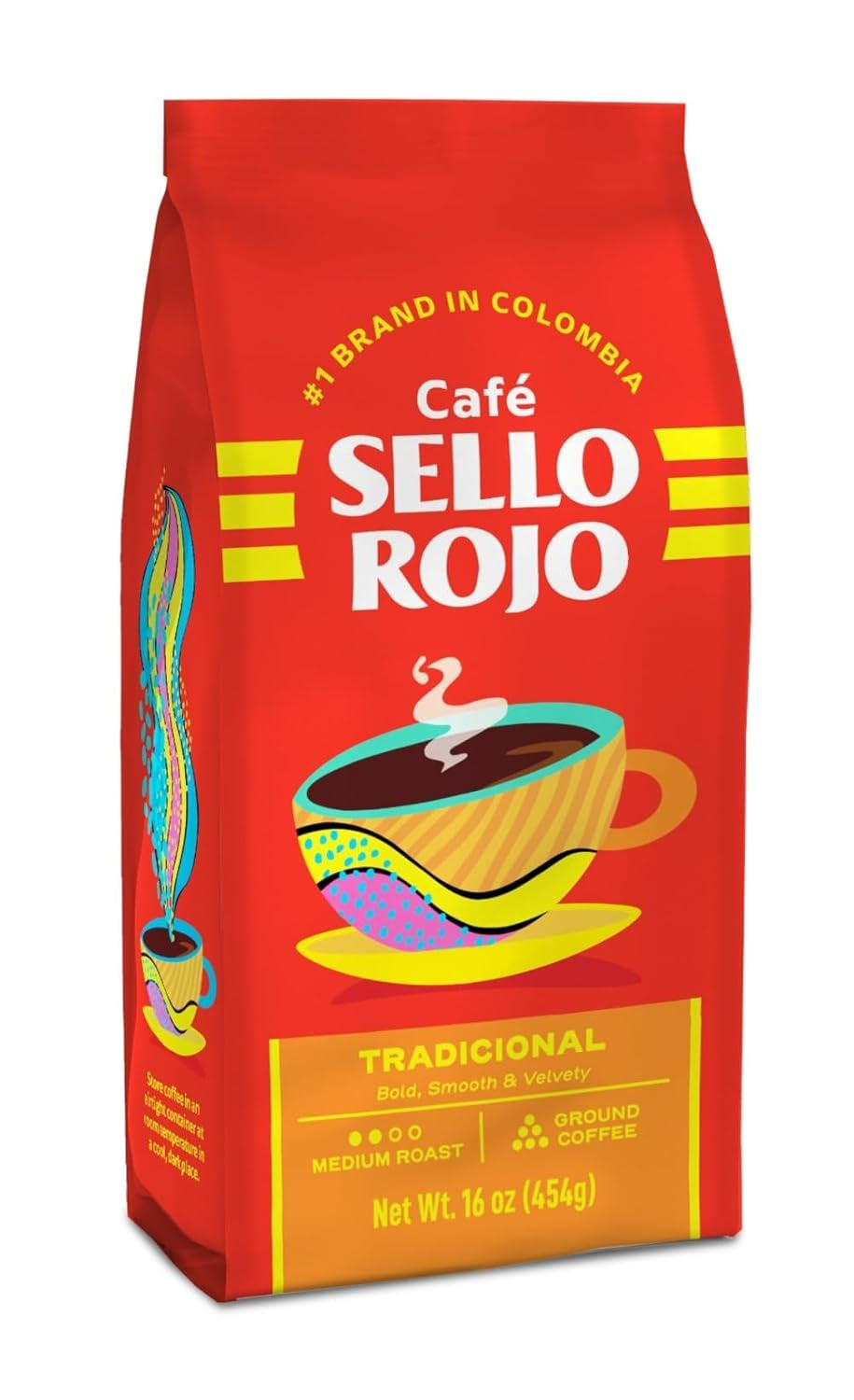 Brændt og malet kaffe, 17,6 ounce mursten