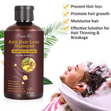 Hårvækstshampoo, Anti-hårtab, Hårtabsshampoo, Naturlig urteshampoo for hurtigere hårvækst, Lotion Naty Shop Hårpleje