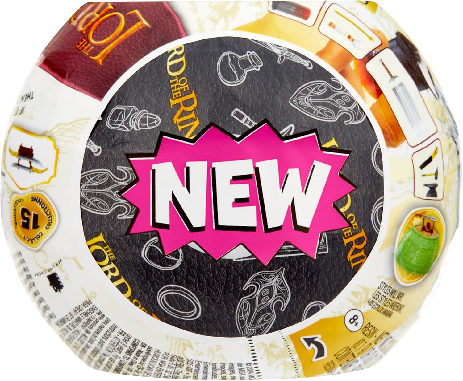 Mga'S Miniverse Make It Mini - Ringenes Herre Mini Samlerobjekter Blind Pack Resin Craft Kit Replikaer Velegnet til samlere og børn 8 år Ikke ESSBAR Action Figurer Naty Shop