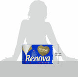 Renova Renova Divine Perfection toiletpapir, 42 ruller, premium toiletpapir, 4-lags, ultrablødt, ekstra styrke, tykt, blødt og absorberende, Fsc-certificeret papir, 4400G