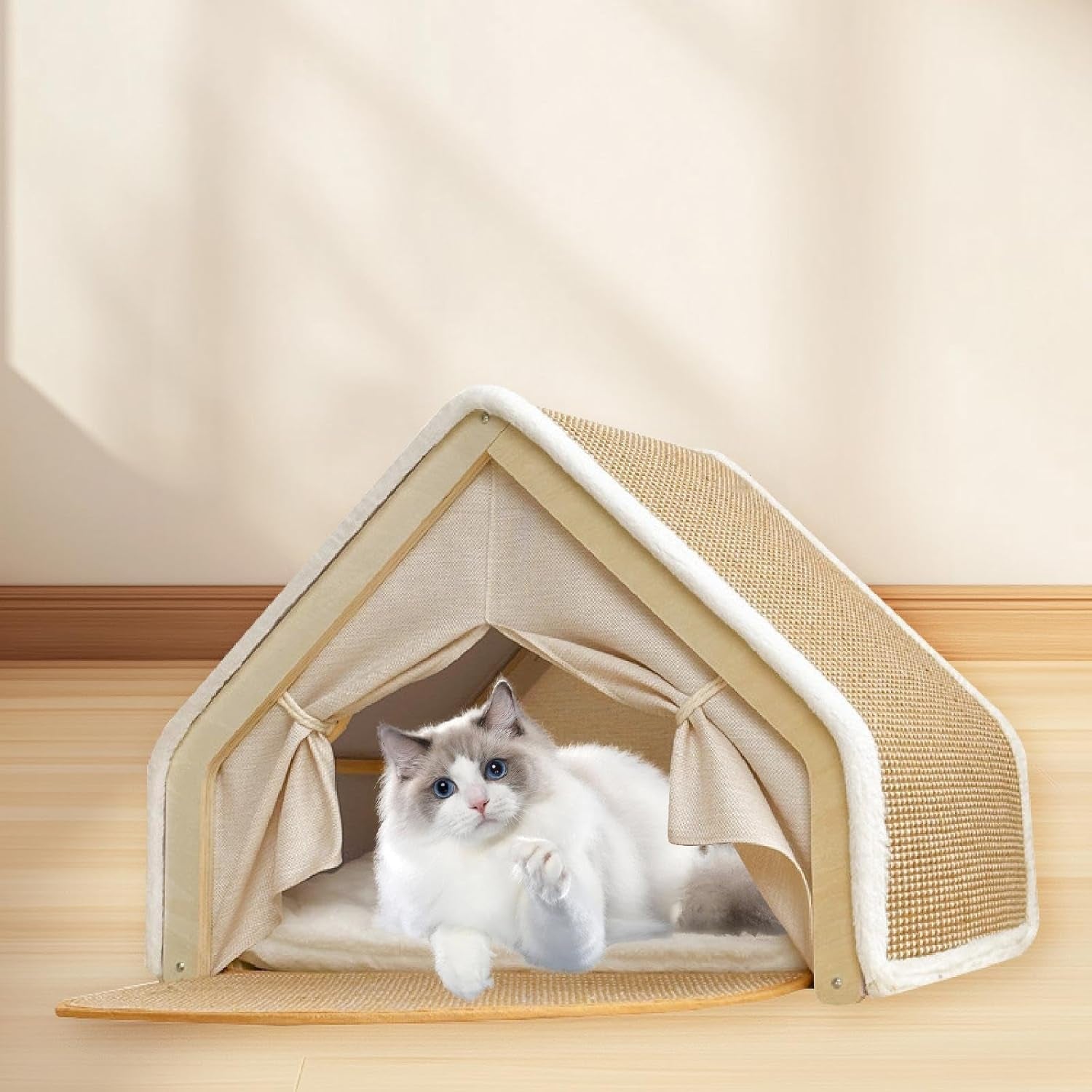 Tæpper og møbler, kæledyr, huler og huse, katte, senge til katte, katte - senge, madrasser
