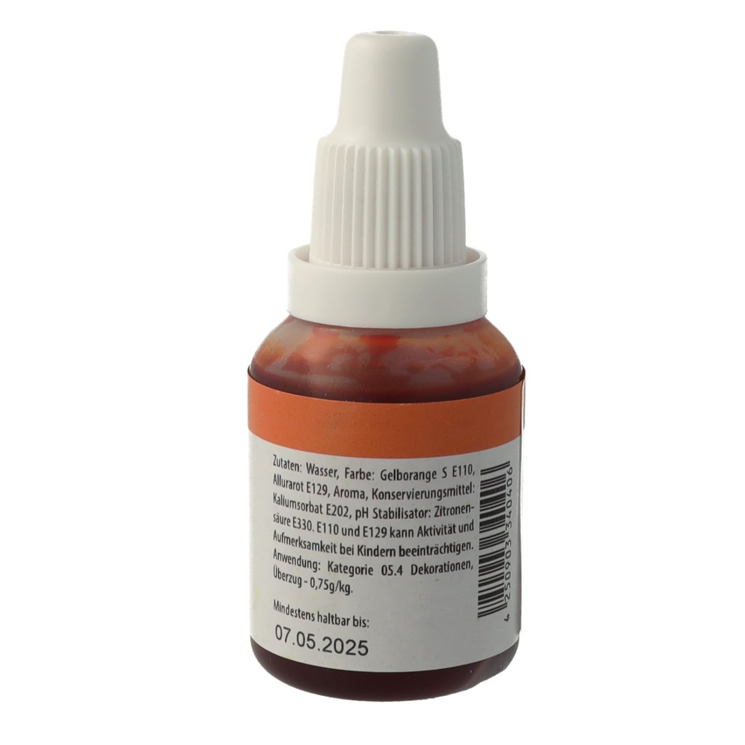 Madfarve Bakeryteam Airbrush Orange 20ml