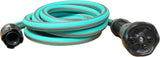 Haveslange kan forlænges op til 7,5 meter, 1/2" (12,5 mm), med håndbruser og 8 funktioner, Idroeasy