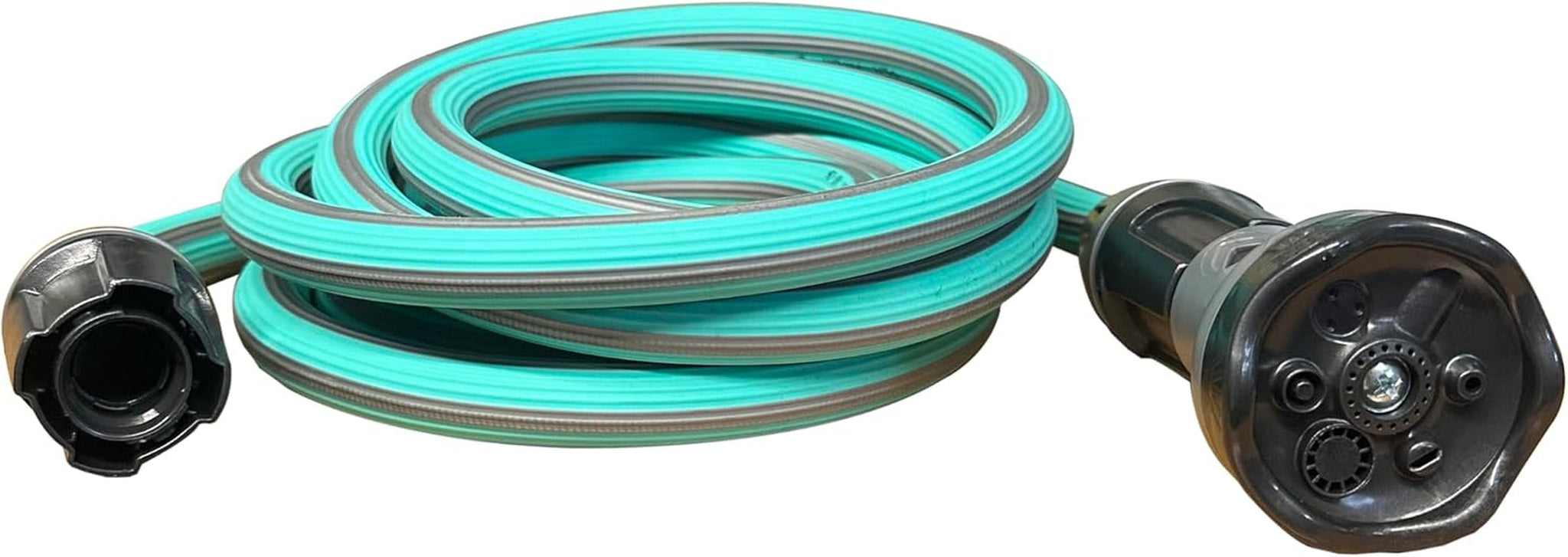 Haveslange kan forlænges op til 7,5 meter, 1/2" (12,5 mm), med håndbruser og 8 funktioner, Idroeasy