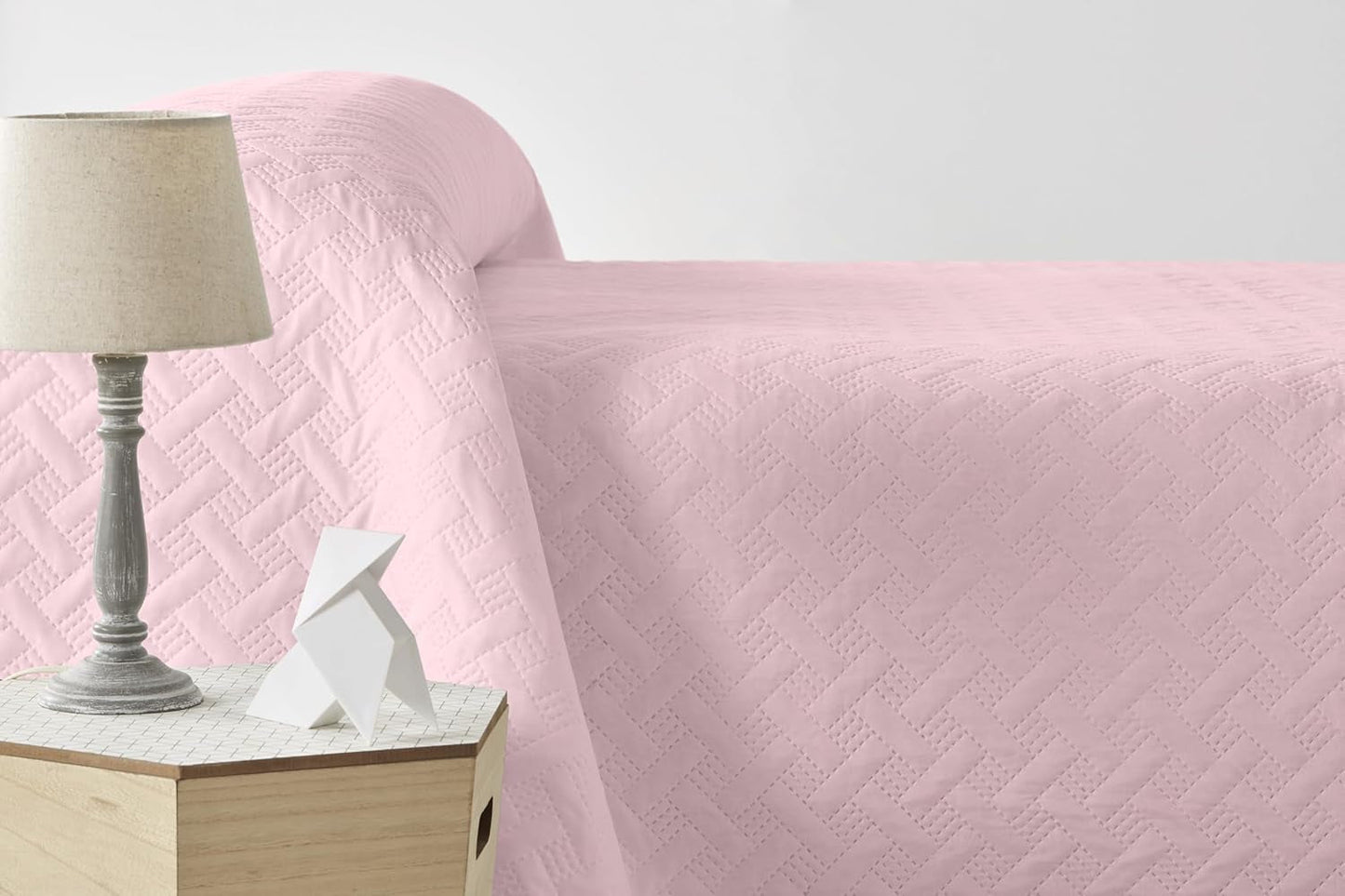 LISO - Sengetæppe til 105 Cm - Bouti Sengetæppe - Forår og sommer - 200X260 Cm - Pink senge og tæpper Besuche den Degrees home-Butik