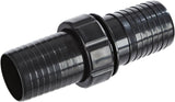 Slangetilslutning Oase 2", sort - lavet af PVC-materiale, til tilslutning af slanger på 2", diameter 50 cm