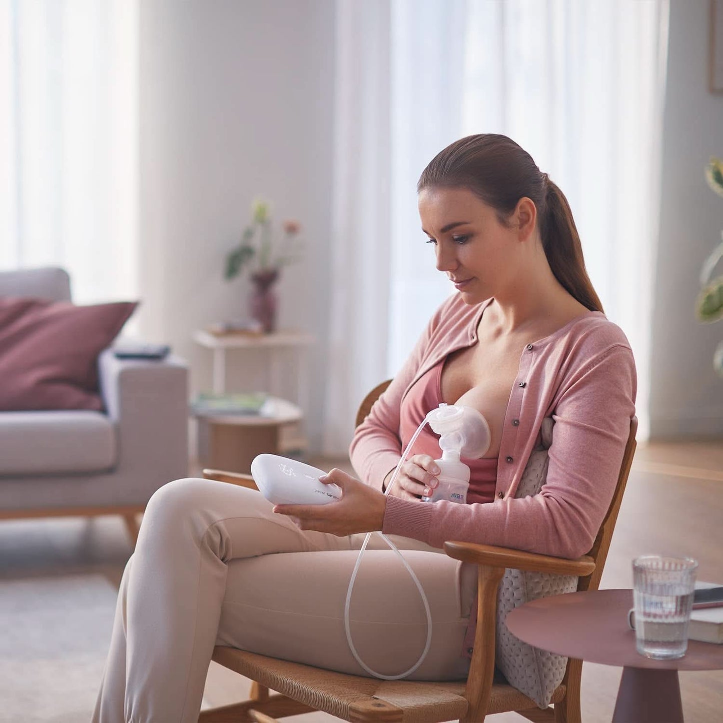 Philips Avent individuel elektronisk brystpumpe - med Natural Motion-teknologi, behagelig silikonepude Tilbehør Mad og amning Bebe Naty Shop